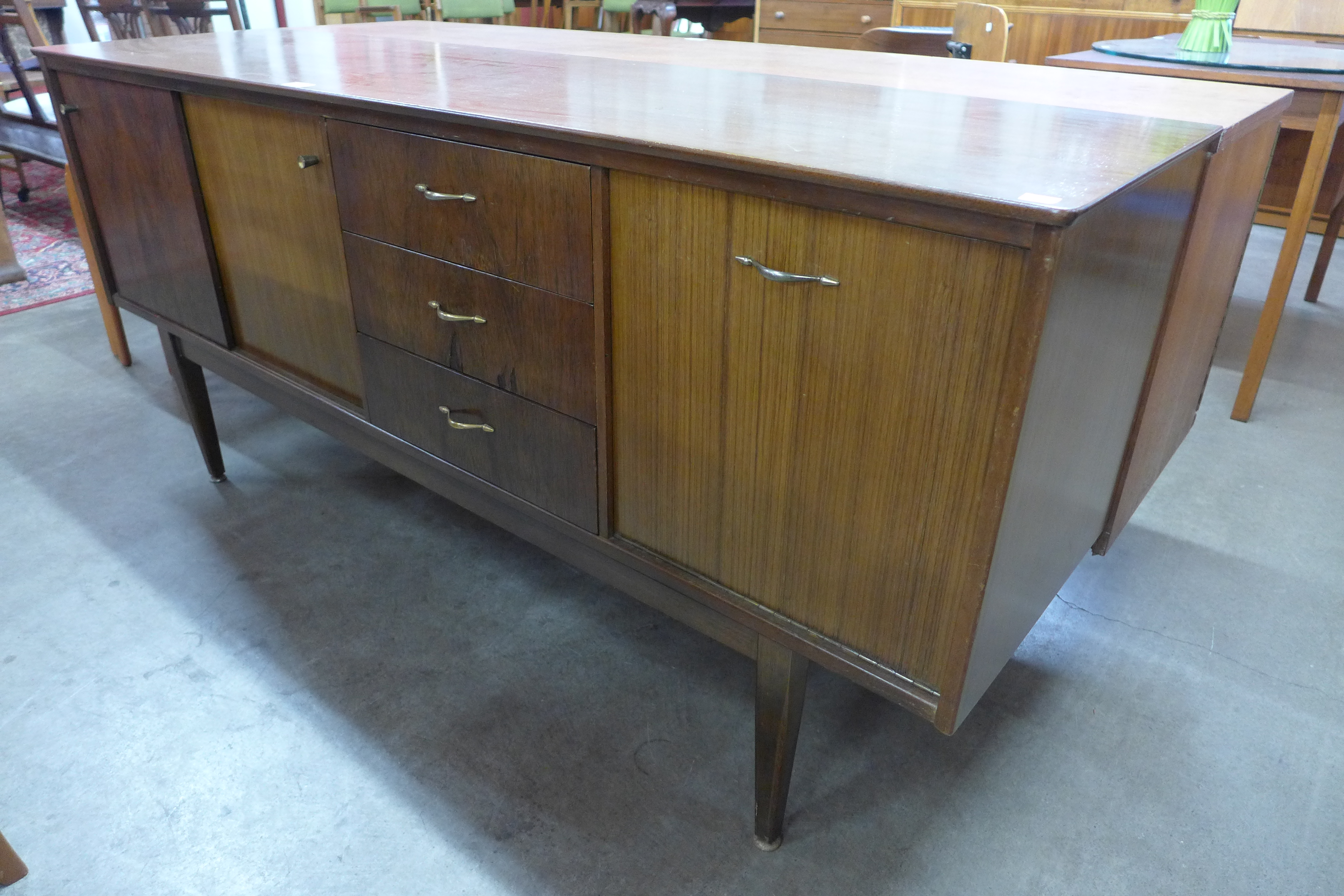 A Jentique teak sideboard