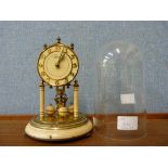 A Hermle anniversary clock