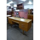 A Symbol Furniture light oak dressing table