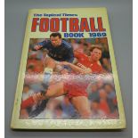 Football; A copy of the Topical Times football book 1989 containing several signatures from former