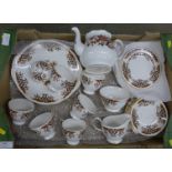 A Colclough six setting tea set, pattern no. 8525 **PLEASE NOTE THIS LOT IS NOT ELIGIBLE FOR POSTING