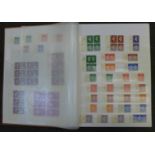 Stamps;-GB controls and cylinder blocks in 32 page stock book, Edward VII onwards