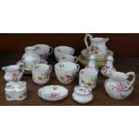 A collection of Royal Crown Derby Posies teaware, etc.