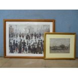 Two L.S. Lowry prints, framed