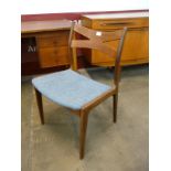 A Danish teak chair
