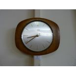 A Kienzle Automatic teak wall clock