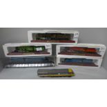 A Hornby Inter-City 125 locomotive and five model locomotives and tenders, boxed