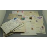 Stamps:- collection of Maritime postal history with Paquebot, First and Cruise, etc.