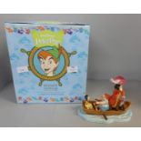 A Disney showcase figure, 'Heading Skull Rock', boxed