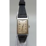 A 1920's vintage wristwatch, 21mm case