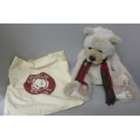 A Charlie Bear, Kenny, original box and tag