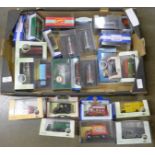 A box of Oxford die-cast model vehicles, boxed