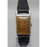 A Lanco vintage wristwatch, 19mm case