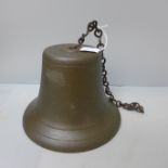 A bronze bell, 2.58kg