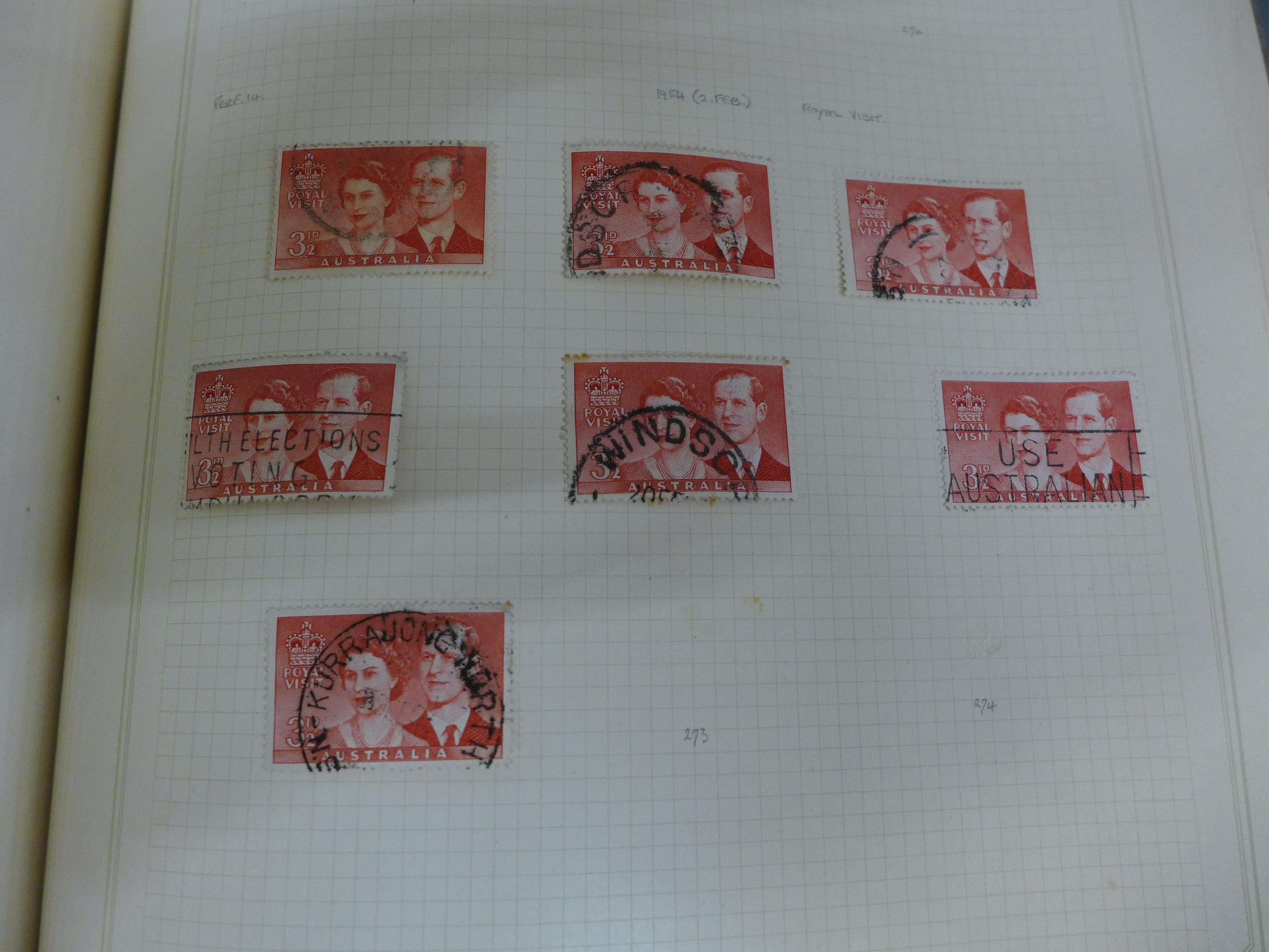 Stamps:- British Commonwealth in albums and on pages including a virtually complete run of mint 1946 - Image 3 of 3