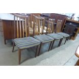 A set of four G-Plan Fresco teak dining chairs