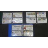 Stamps - GB first day covers from 1983 to 2005 in three albums