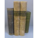 Four books comprising Antiquity of Man, History of Rome and two volumes of Decline and Fall of The