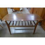 A Nathan tola wood coffee table