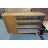 A teak bookcase