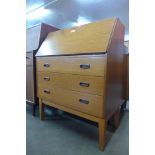 A Meredew teak bureau