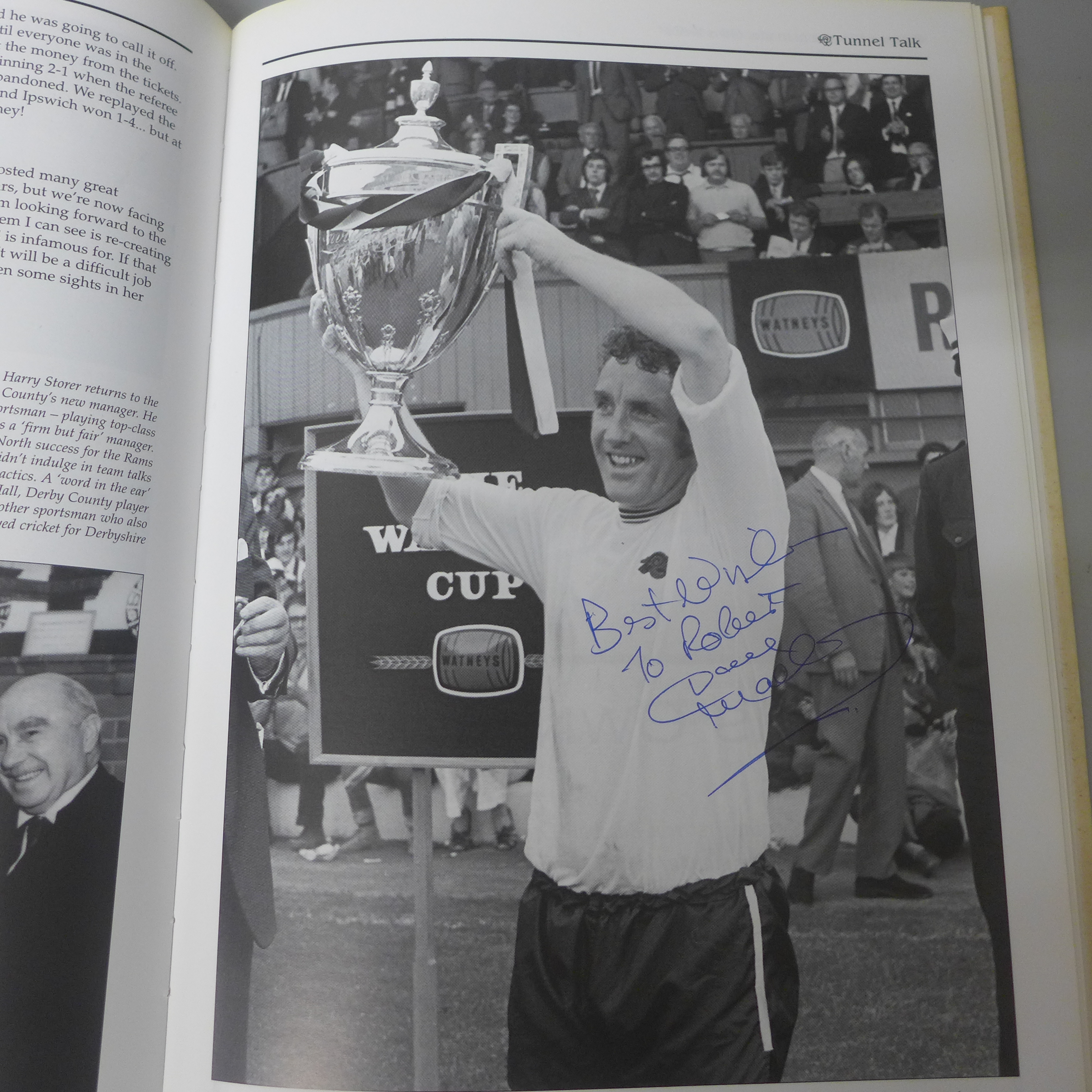 Football:- five books relating to Derby County, Nottingham Forest and West Bromwich Albion, some - Image 8 of 8