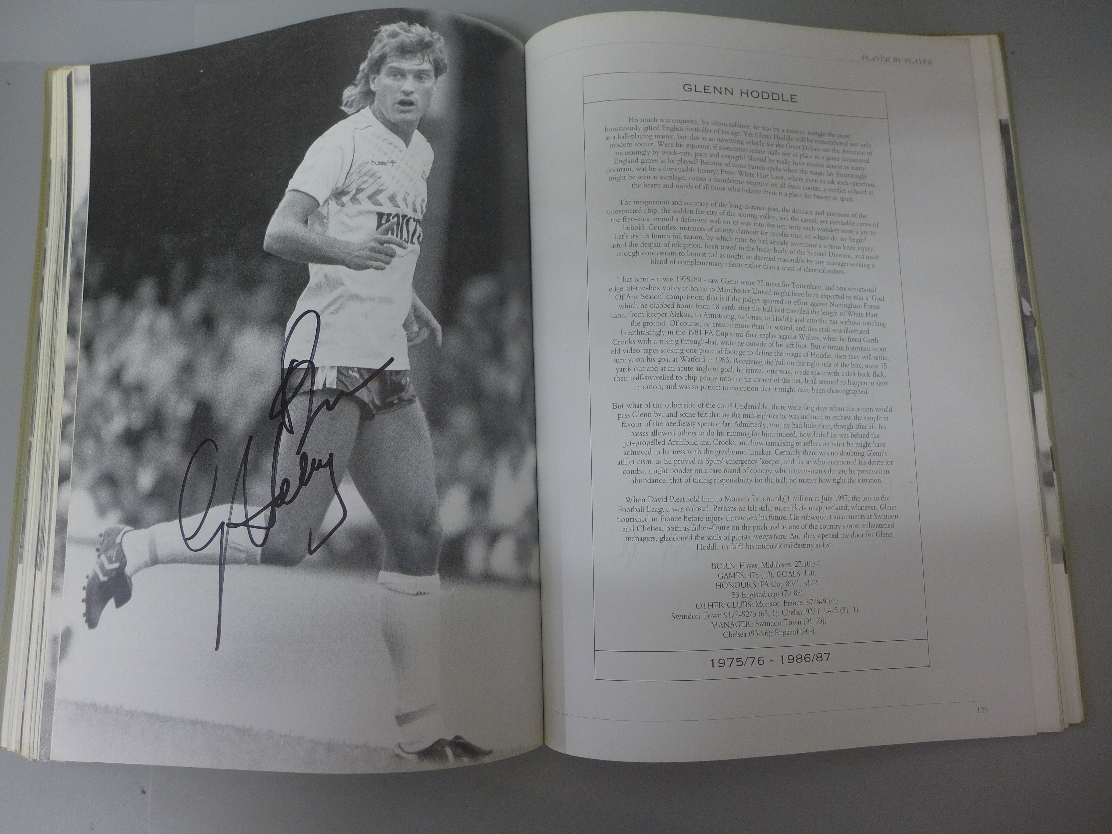 Football:- two Player by Player books relating to Chelsea F.C. and Tottenham Hotspur, containing - Image 7 of 11