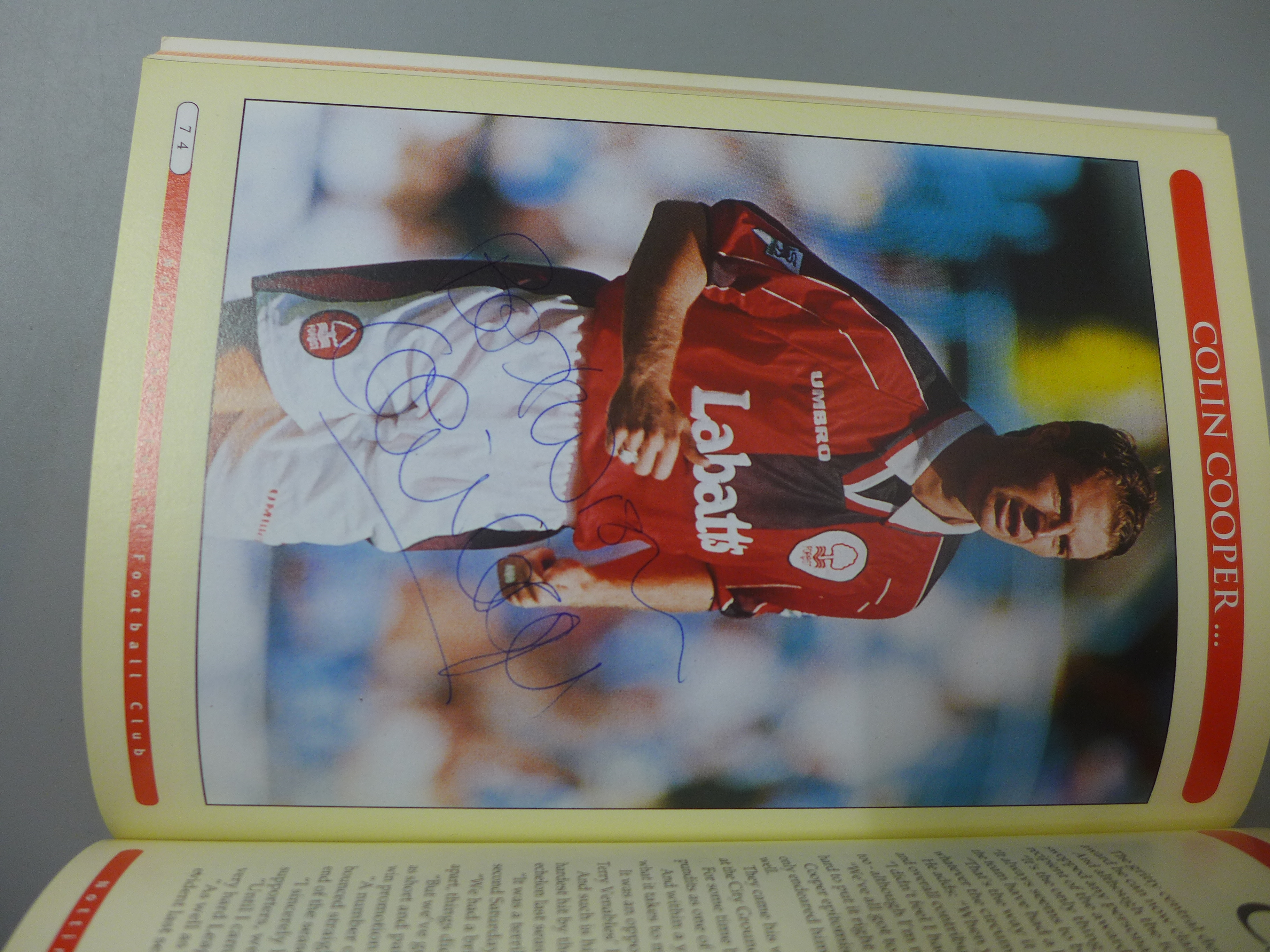 Football:- five books relating to Derby County, Nottingham Forest and West Bromwich Albion, some - Image 3 of 8