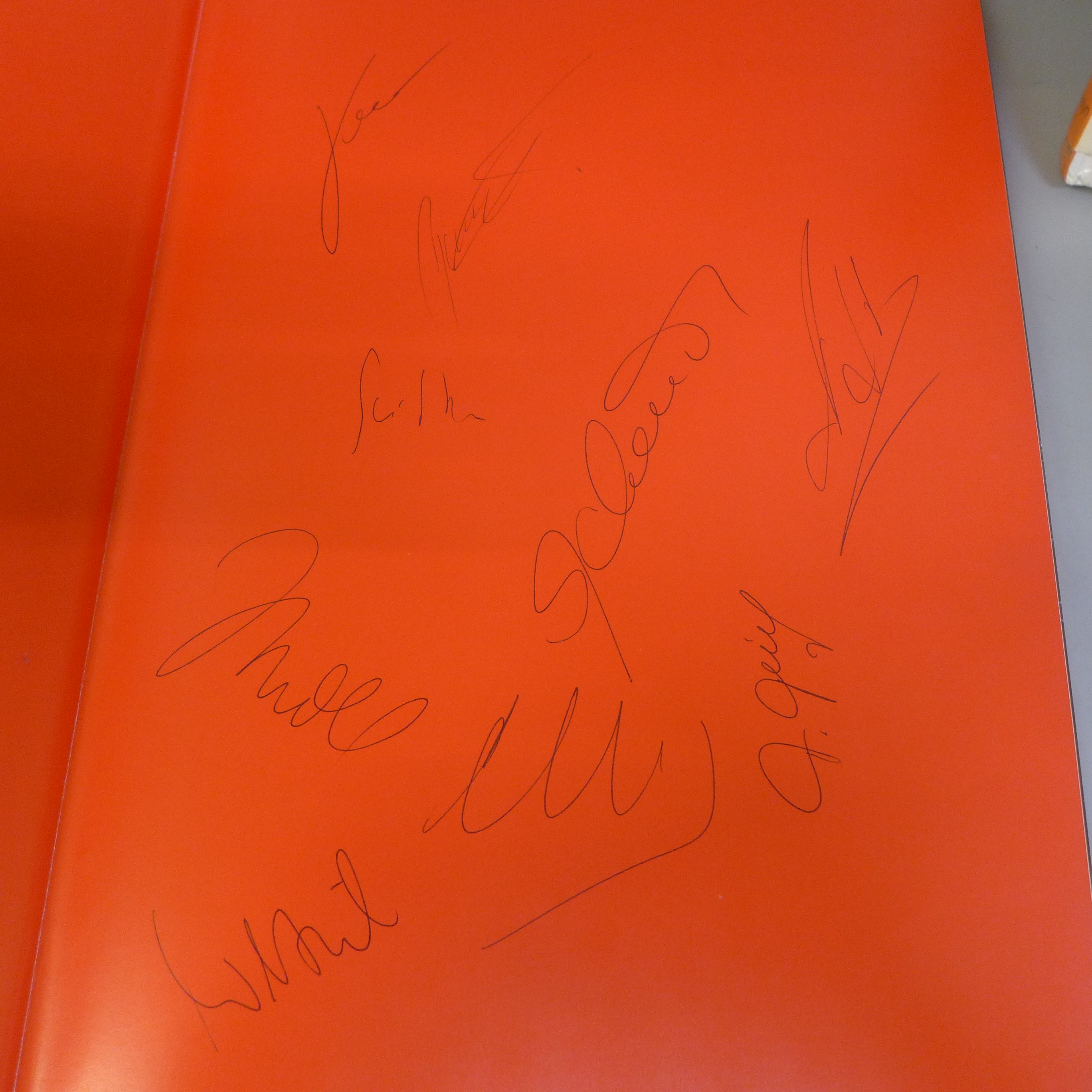 Football:- three World Cup related books containing signatures from former players including Sol - Image 3 of 6