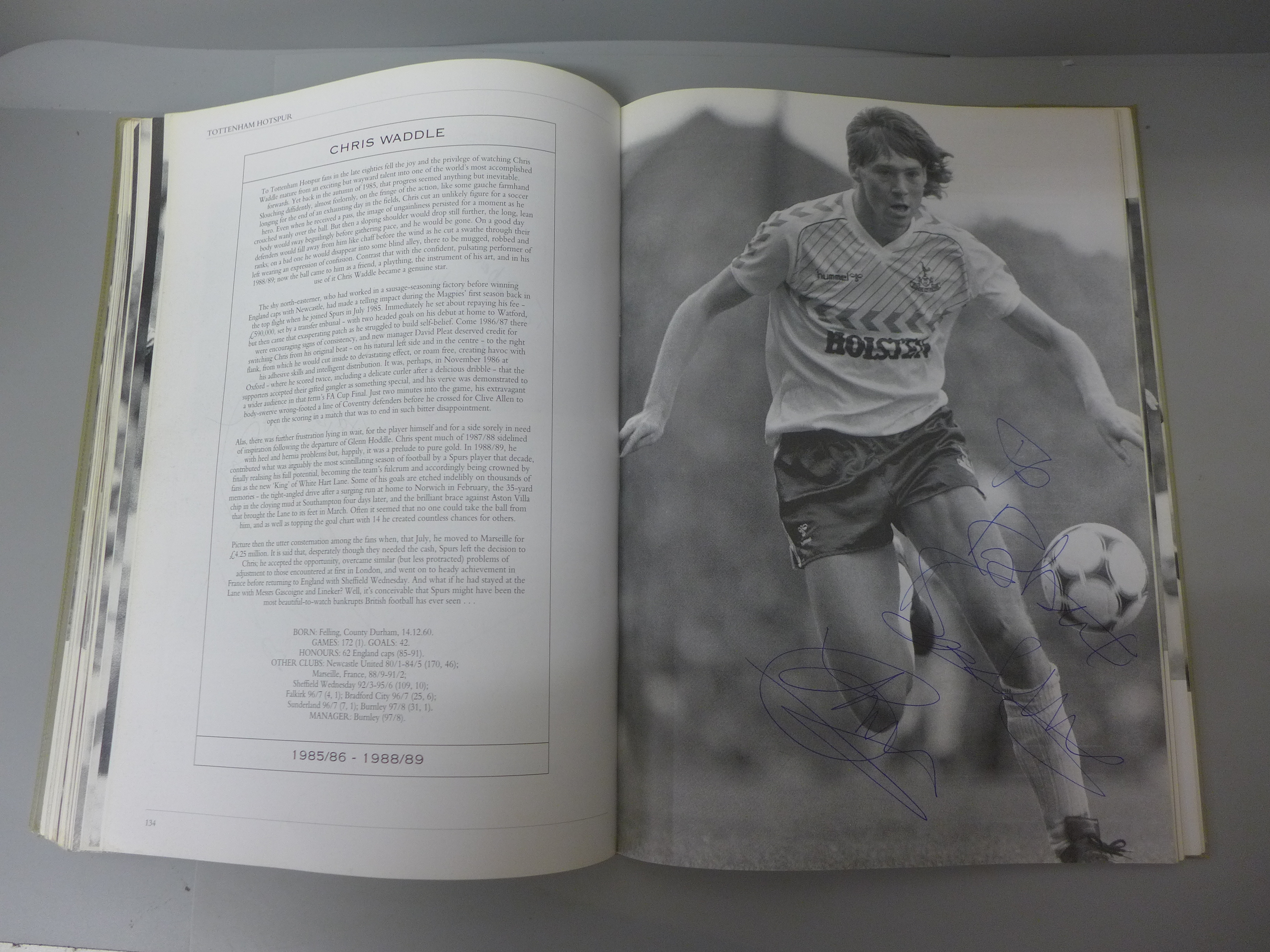 Football:- two Player by Player books relating to Chelsea F.C. and Tottenham Hotspur, containing - Image 8 of 11