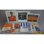 Football memorabilia:- Liverpool home and away programmes, 1951 onwards, (14), including all three