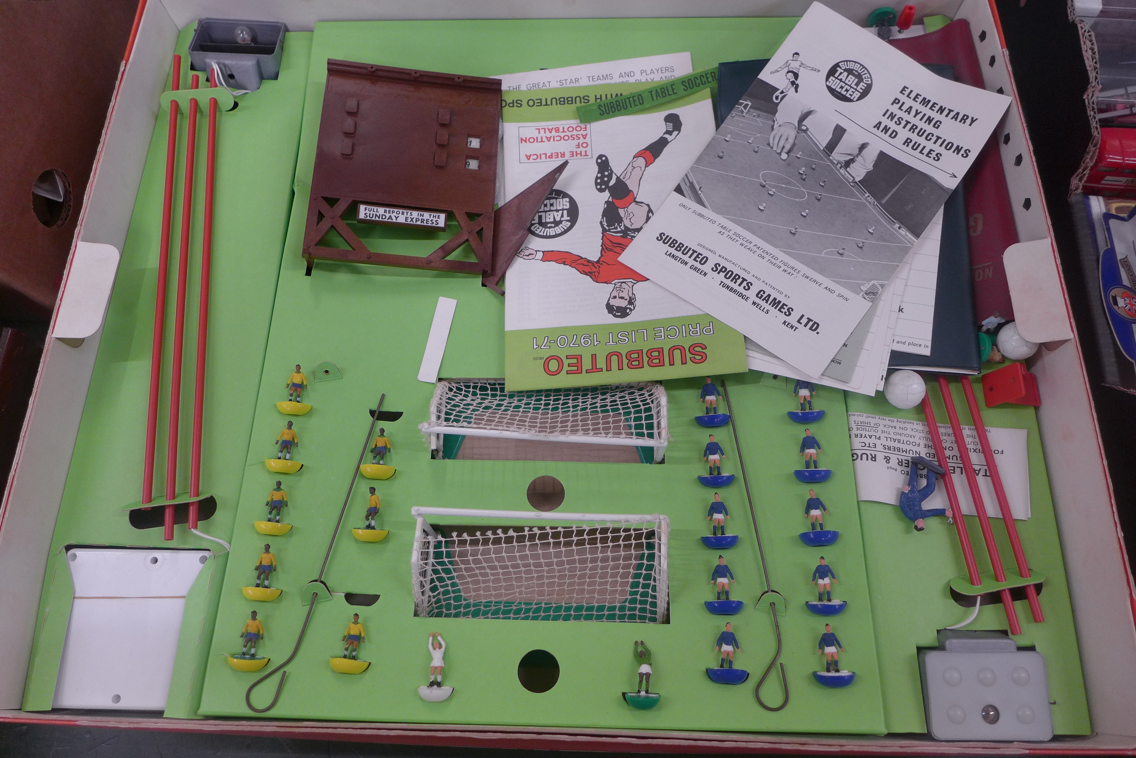 A 1970 Subbuteo table soccer, New World Cup edition - Image 2 of 2