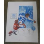 An Activity Promotions Ltd. football poster, printed in the 1970's, QPR