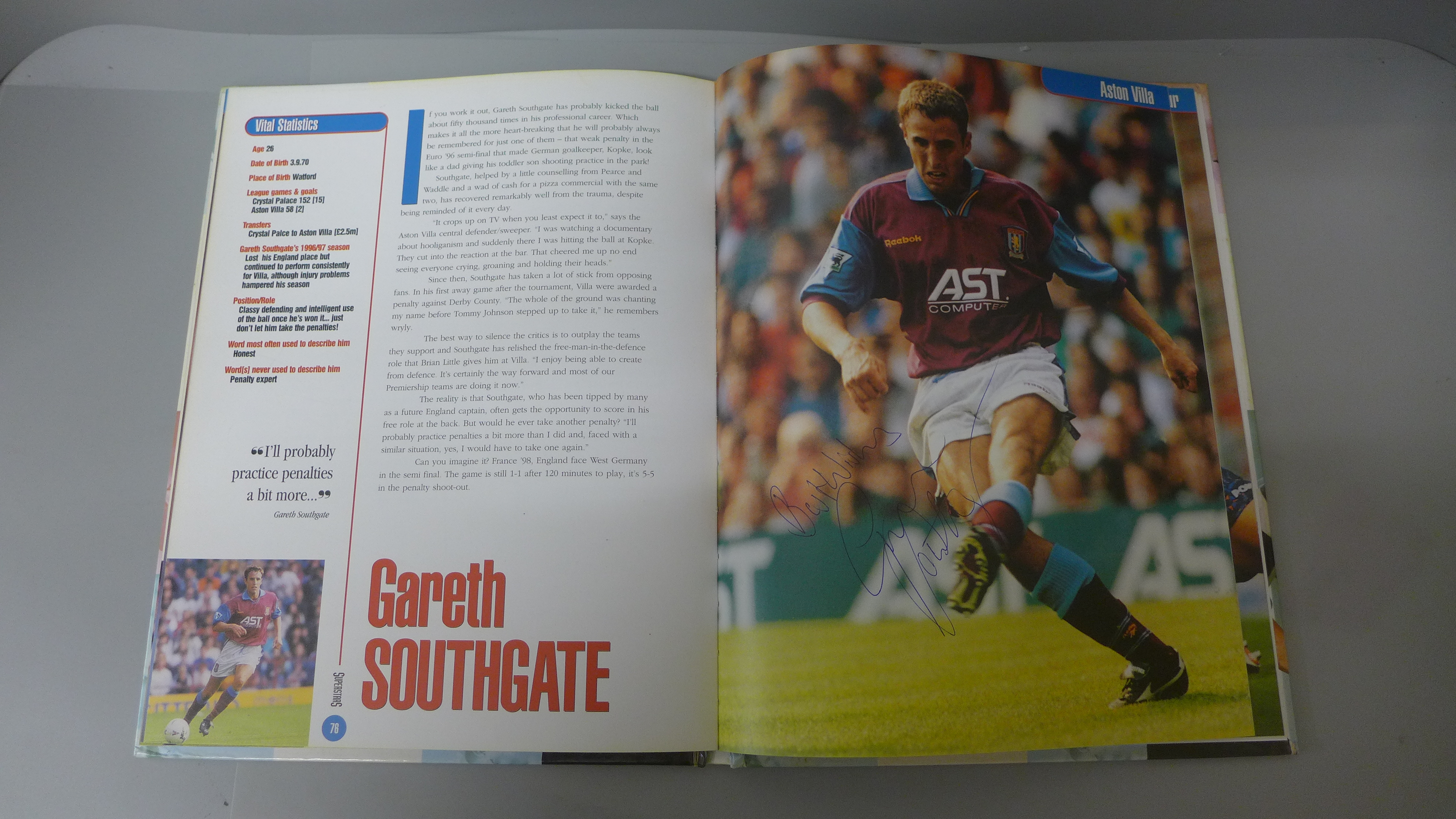 Football:- three 'Superstars of the Premier League' books, containing signatures from former players - Image 6 of 9