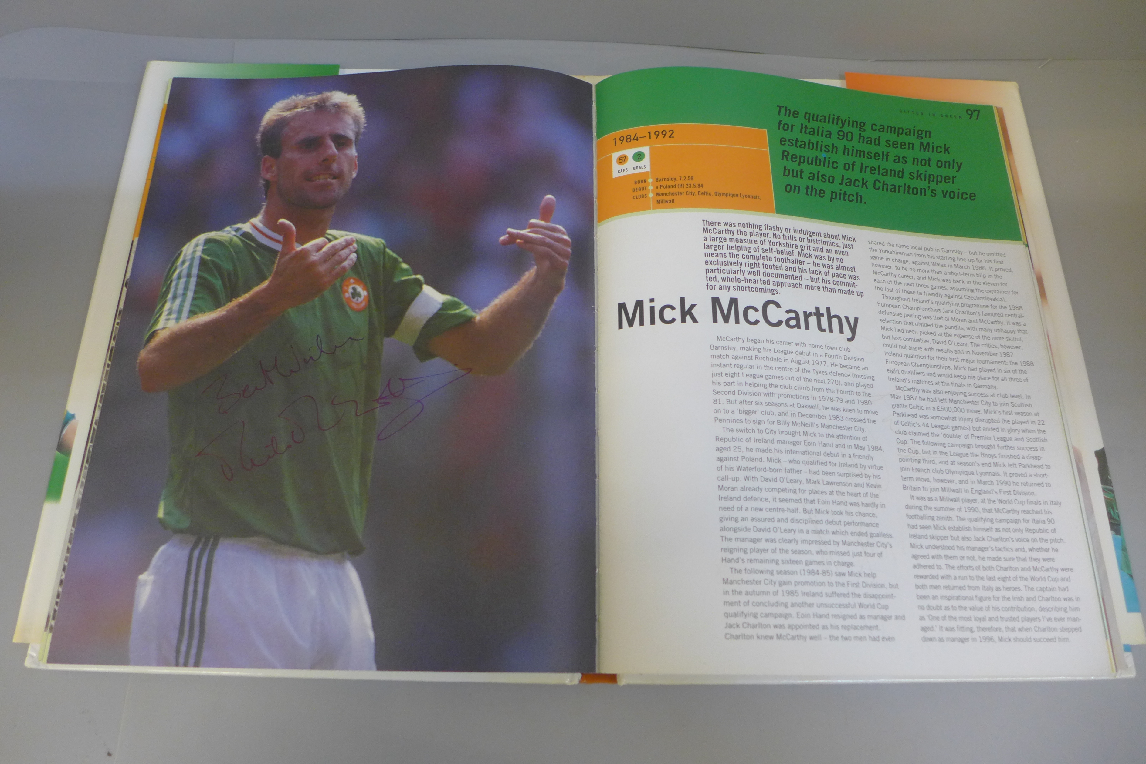 Football:- three World Cup related books containing signatures from former players including Sol - Image 5 of 6