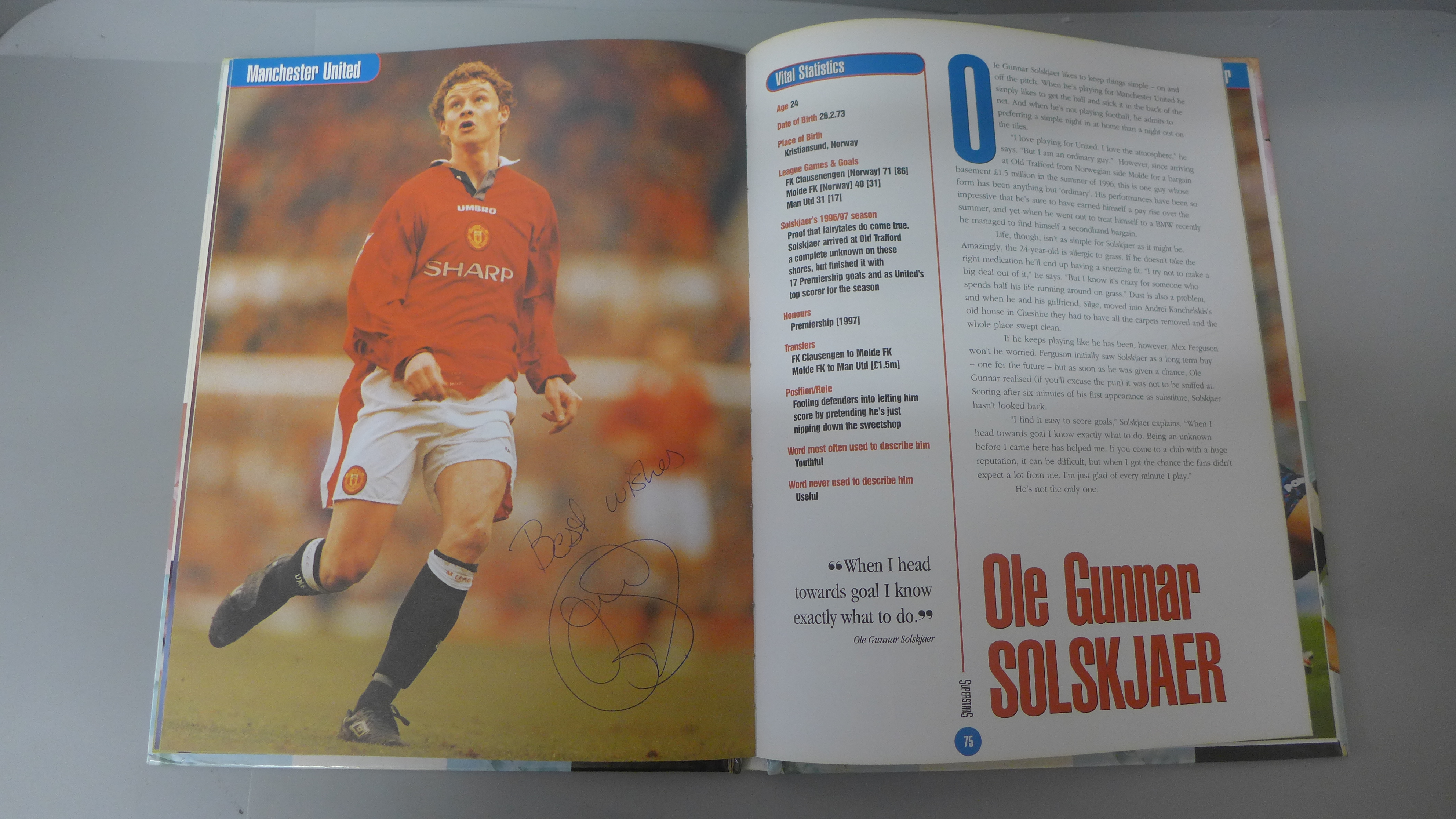 Football:- three 'Superstars of the Premier League' books, containing signatures from former players - Image 7 of 9