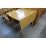 A G-Plan Brandon light oak drop leaf table