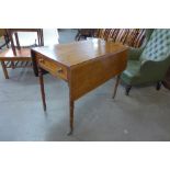 A George IV mahogany Pembroke table