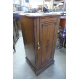 A Victorian mahogany pot cupboard