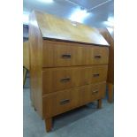 A teak bureau