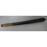 A Victorian police truncheon