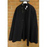 A 1950's Police cape, dated 1955