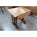 A G-Plan Fresco teak nest of tables