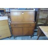 A teak bureau