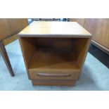 A G-Plan Fresco teak bedside cabinet