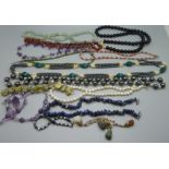 Gemstone jewellery