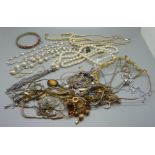 Vintage costume jewellery