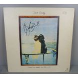 A David Cassidy autographed LP record