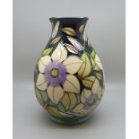 A Moorcroft vase, Sophie Christina vase, year cypher 2002 (mushroom) design by Sian Leeper 2001,