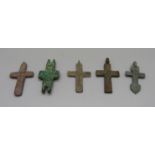 Five Viking crosses